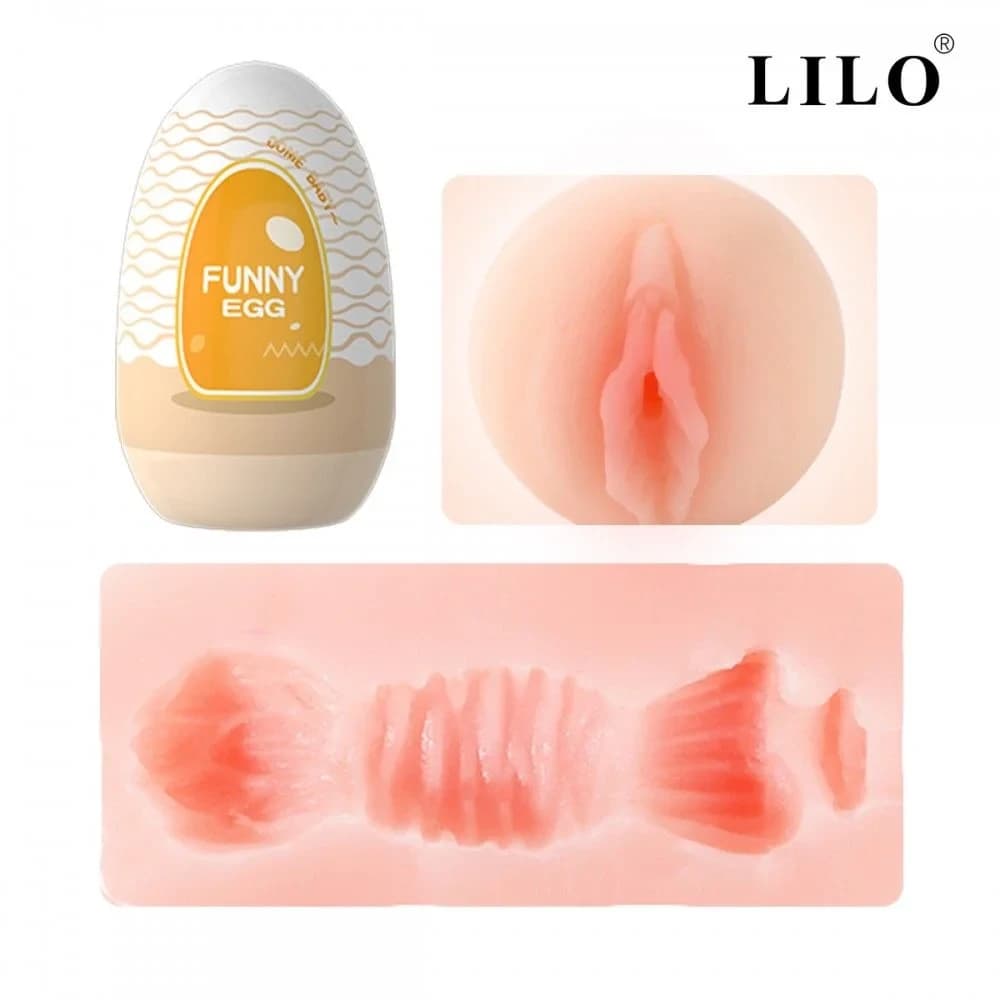 Funny Egg Masturbador Cyberskin Vipmix