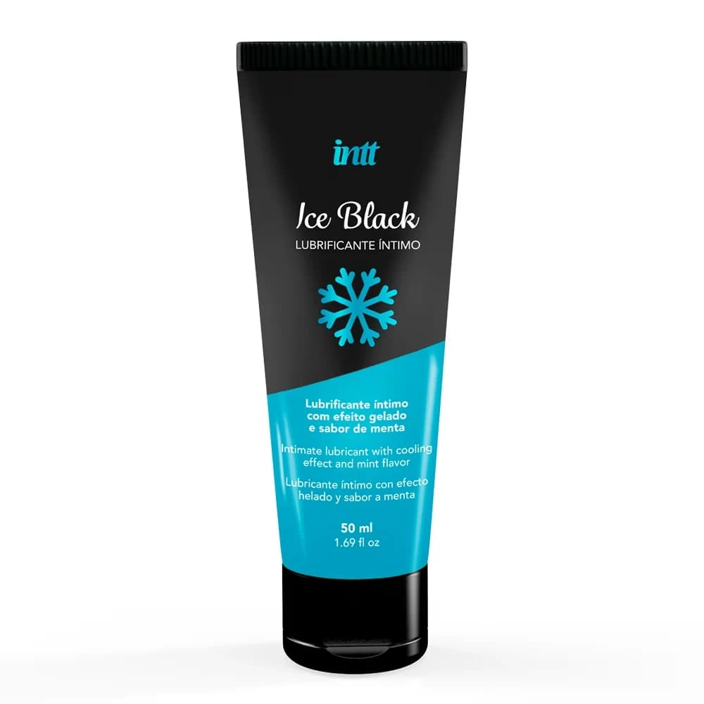 Lubrificante intimo Beijavel Com Efeito Gelado 50 Ml Ice Black Intt