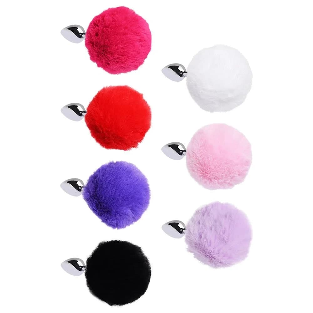 Plug Anal Aco Pompom Coelho Sexy Import