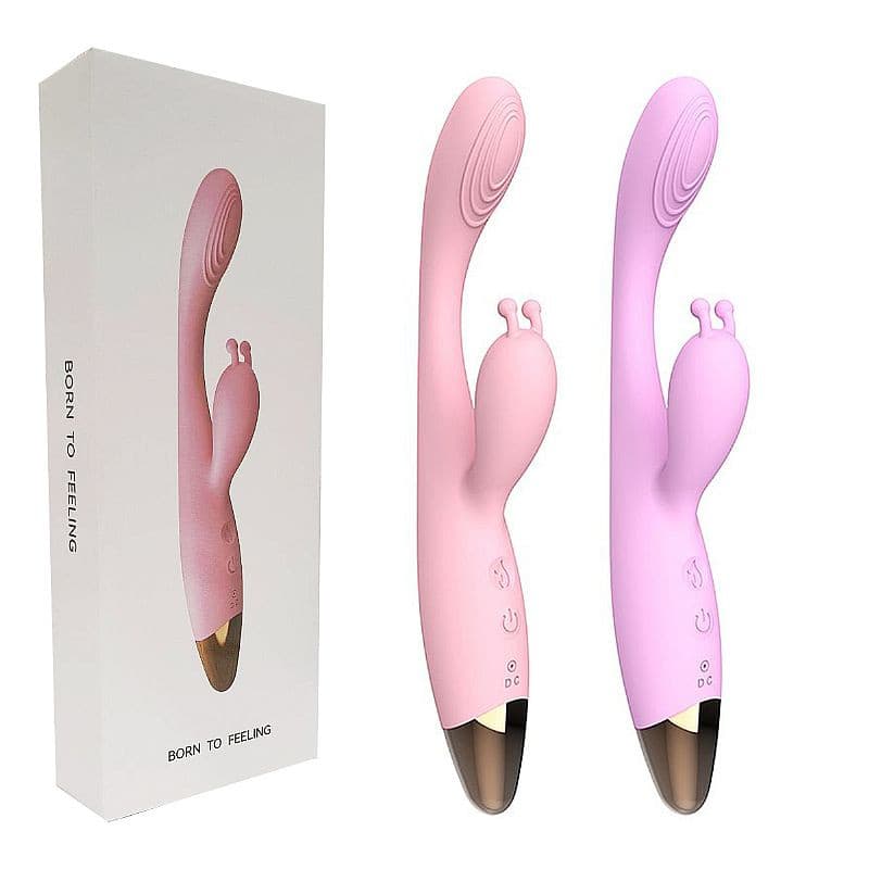 Vibrador de Ponto G e Clitoris com Aquecimento - SI