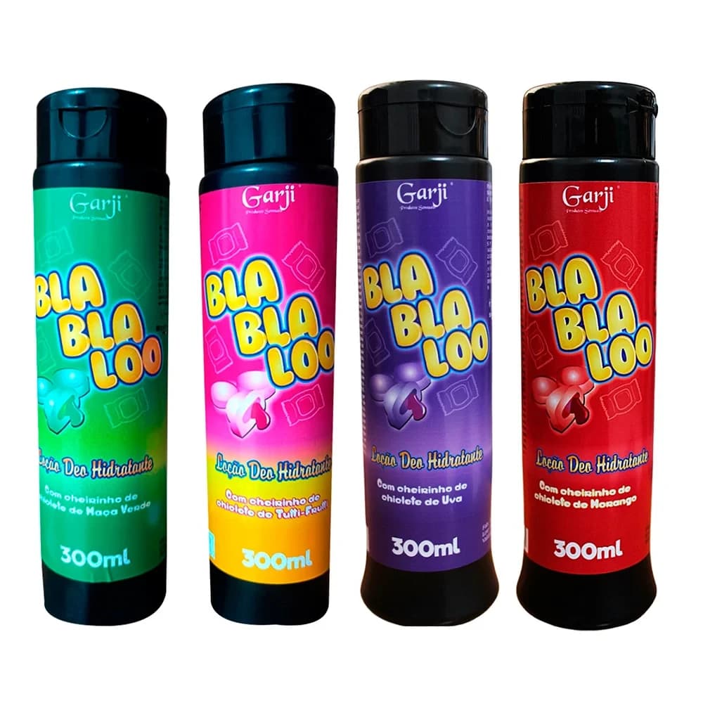 Locao Deo Hidratante Bla Bla Loo 300Ml Garji