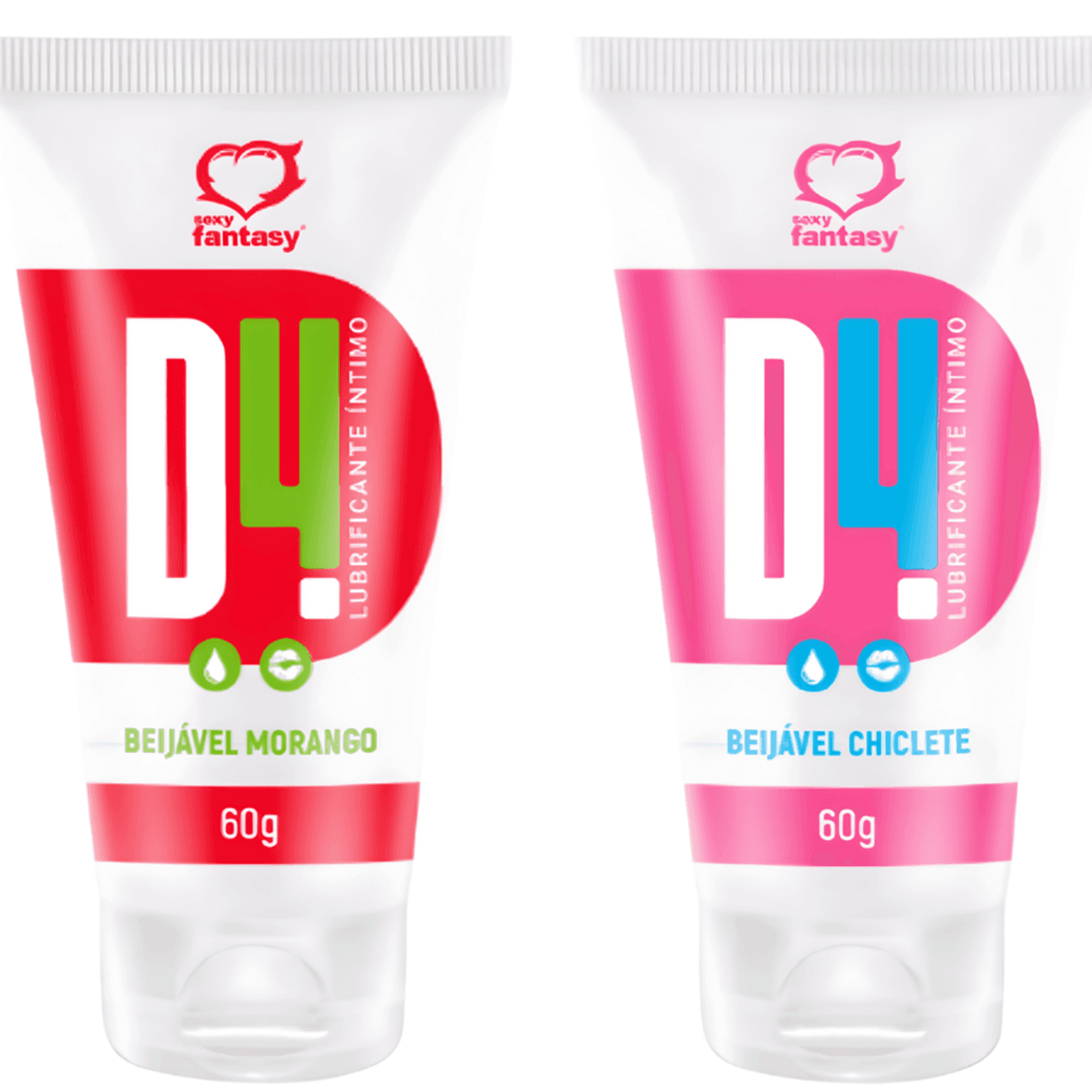 Lubrificante Beijavel D4 60g Sexy Fantasy