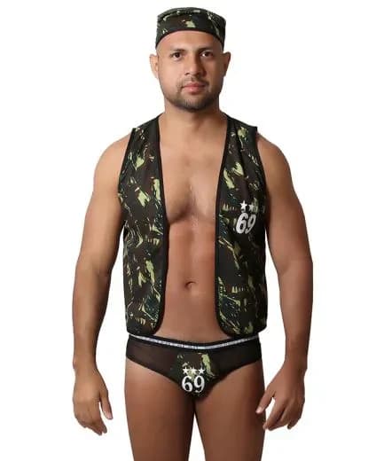 Fantasia Masculina Militar