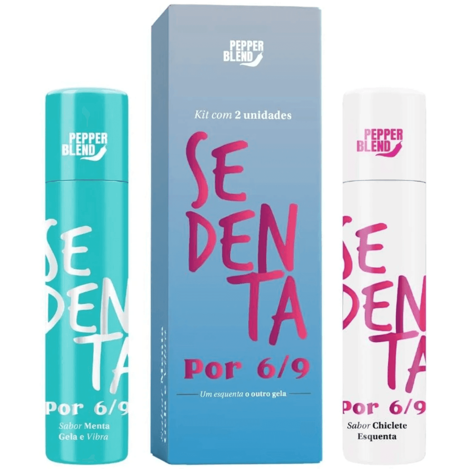 Kit Sedenta Por 6/9 Com 2 Unid. Pepper Blend